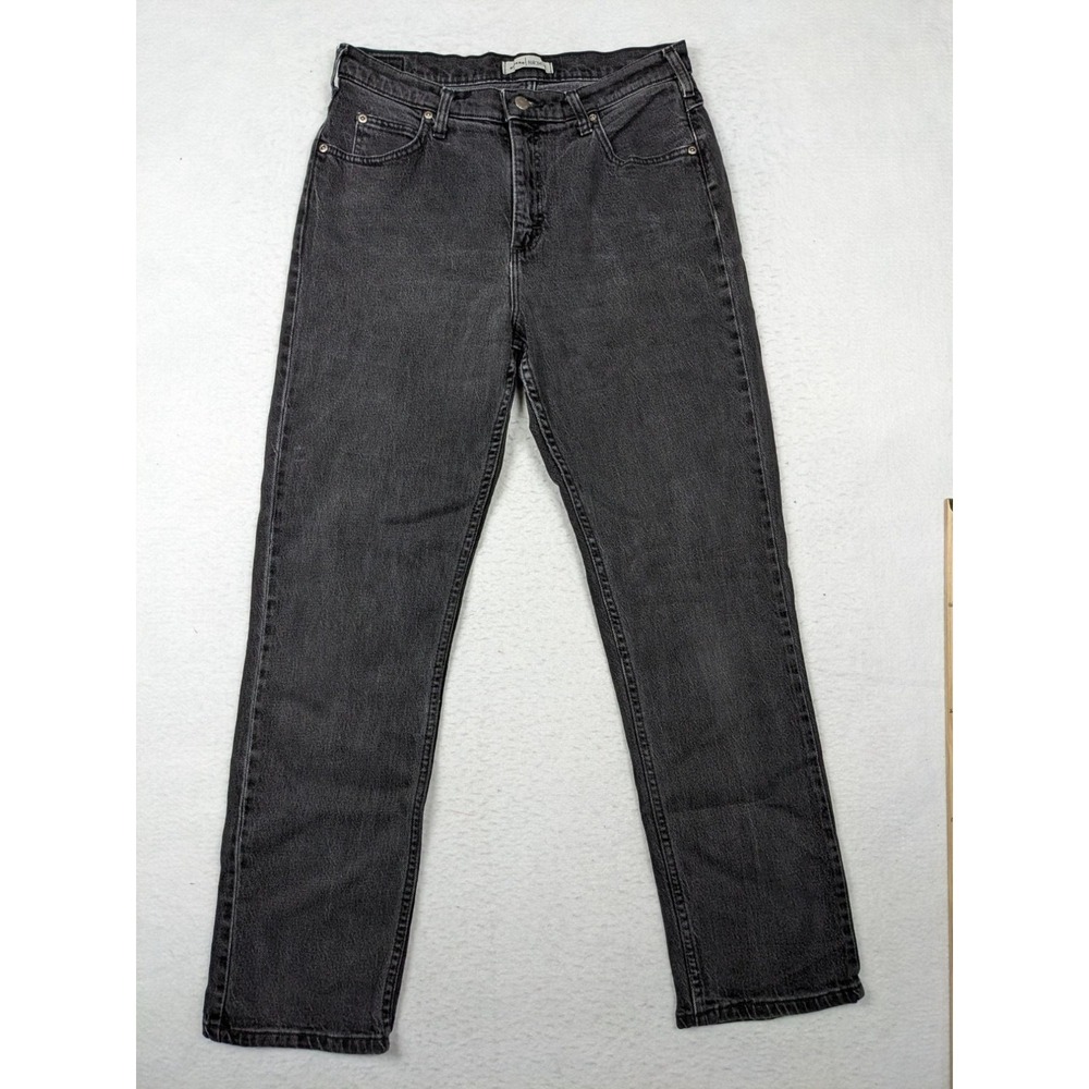 Riders Black Jeans 10 M Womens Relaxed Fit Denim Pants